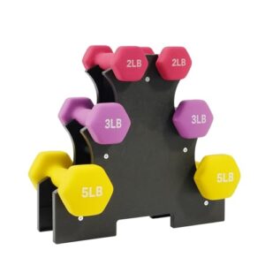 Fitvids Colored Neoprene Dumbbell Set Review: Stylish, Sturdy, and Versatile