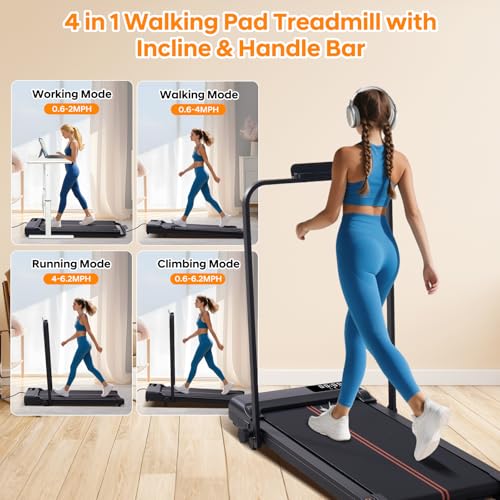 Walking Pad with Handle Bar and Incline Review: Compact Power for Home Workouts