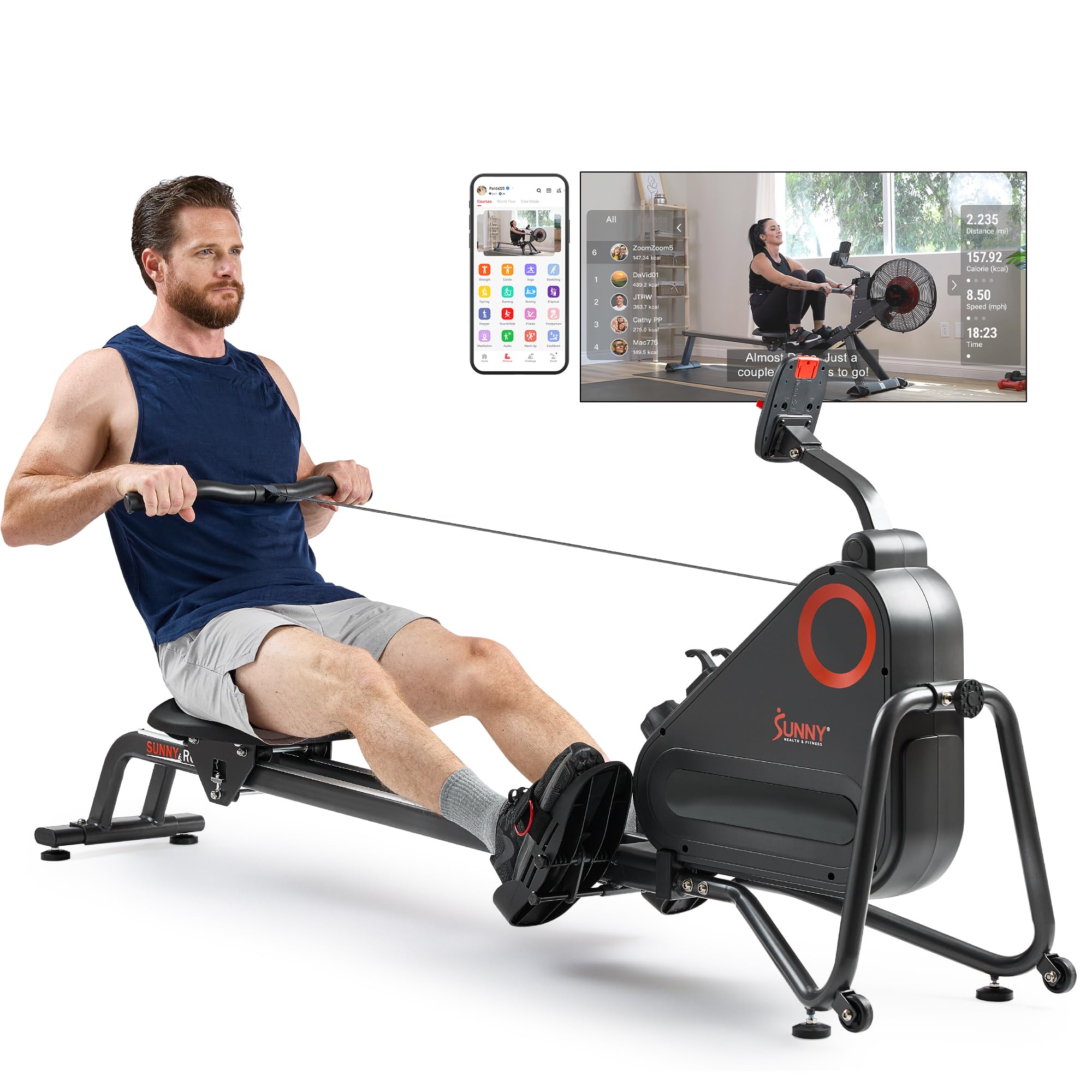 Sunny Health SF-RW5515 Review: Affordable Rowing Machine for Home Workouts