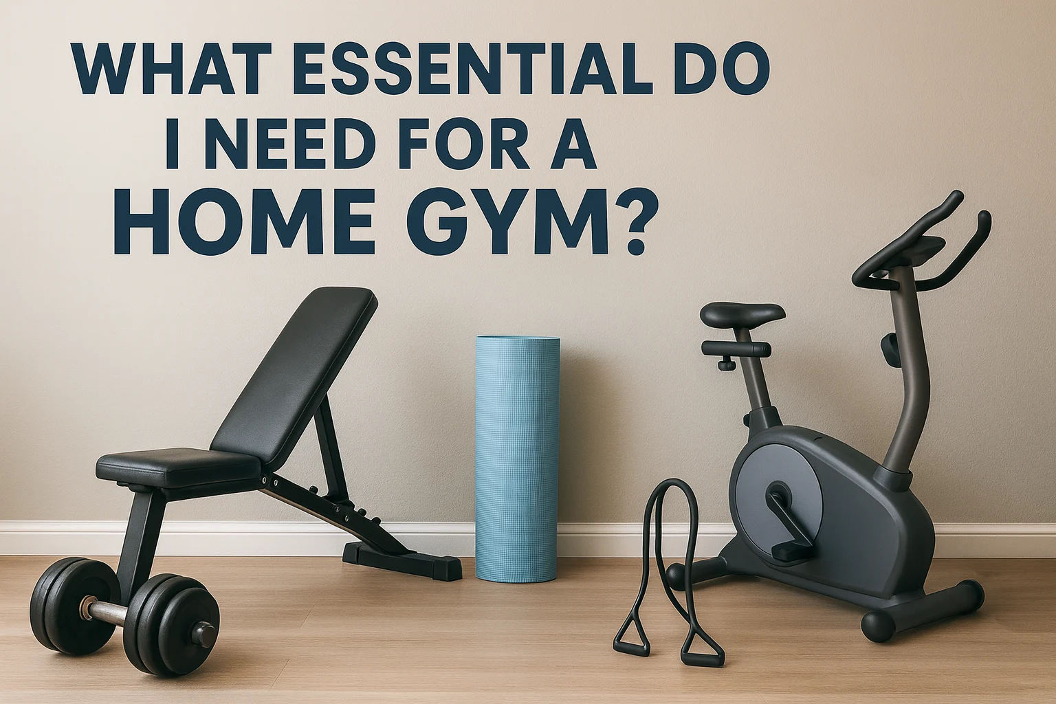 what do I need for a home gym?