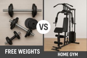 Free Weights vs Home Gym Systems: How to Choose the Right Home Workout Setup