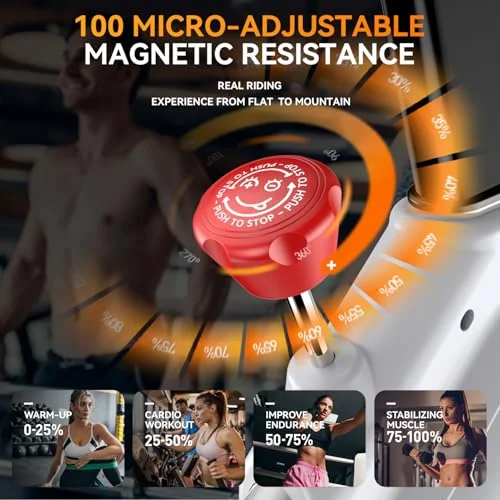 Exercise Bike Review: pooboo Magnetic Resistance Indoor Cycling Bike for Home Gym