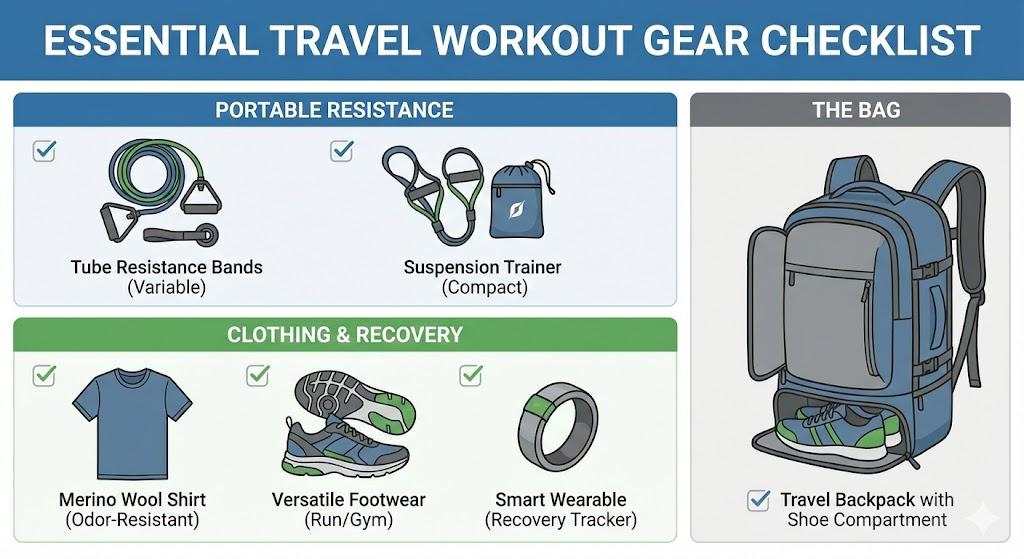 how to workout while traveling