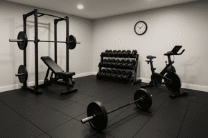 best home gym flooring material