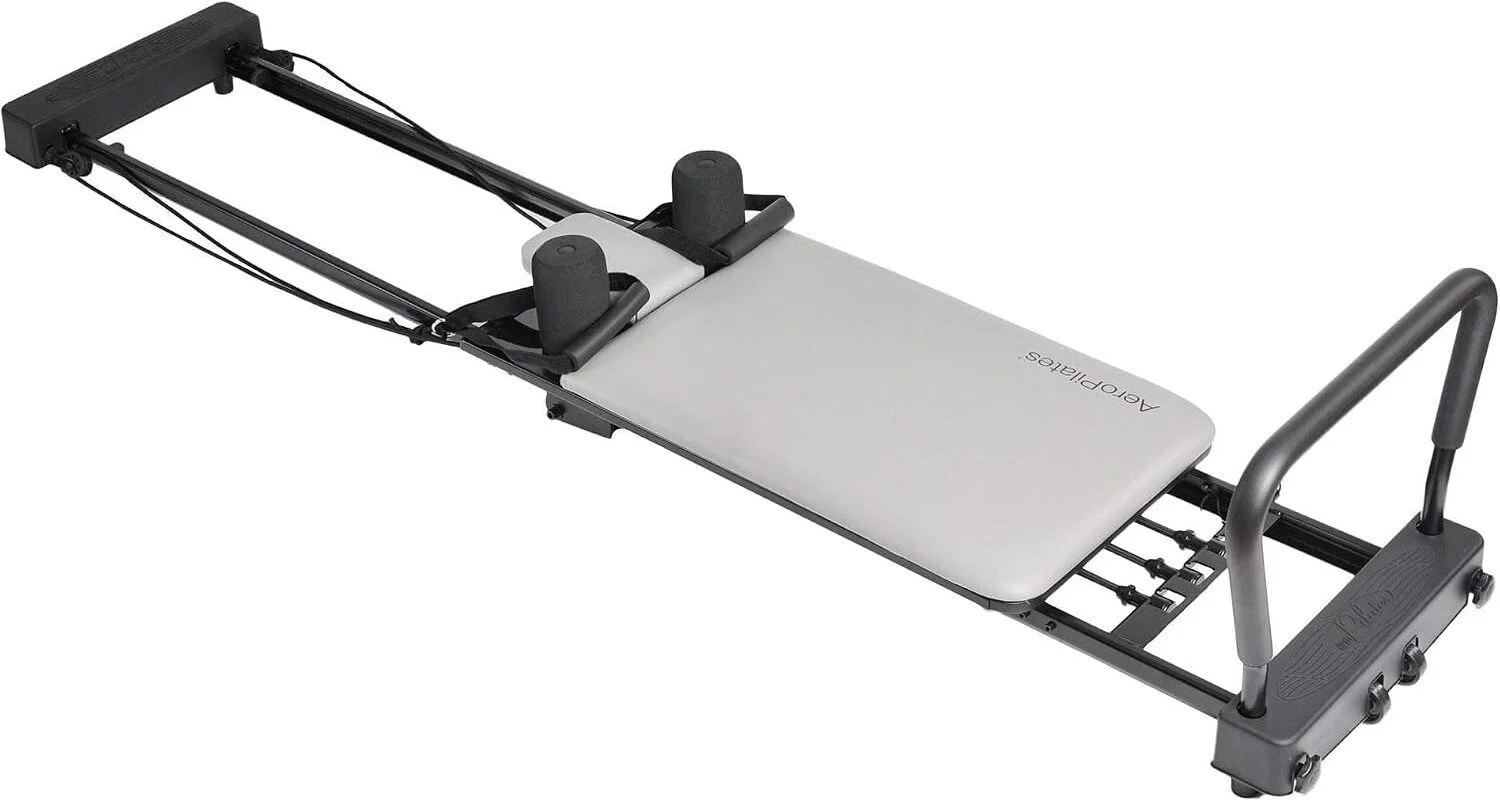 AeroPilates 287 Pilates reformer machine — foldable home reformer with cord resistance